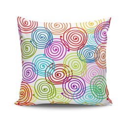 Aberto Design Funda de Cojín Multicolor 43 x 43 cm